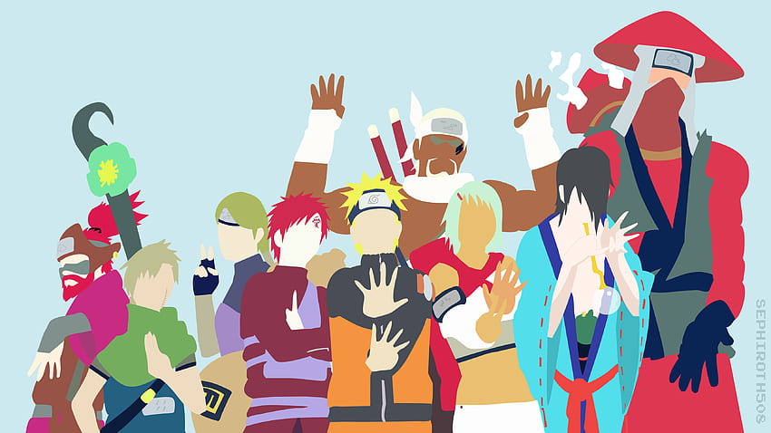 Jinchuuriki. Naruto Shippuden. Minimalist () : Naruto, Naruto ...