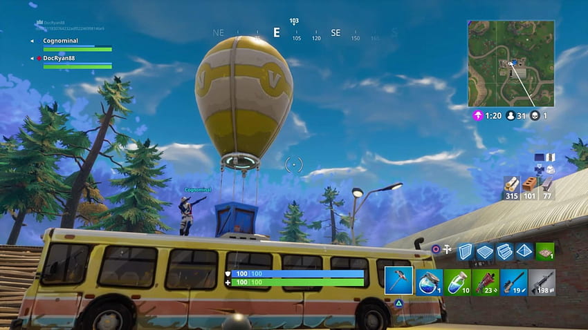 New battle bus? : FortNiteBR HD wallpaper