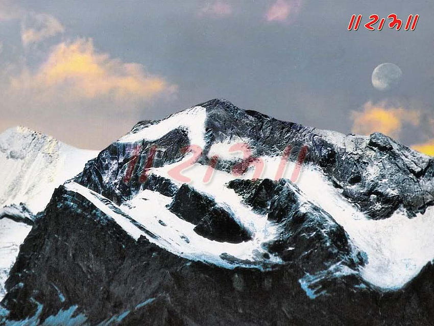 Om parvat Kailash. Tempel und - Kailash Parvat, Kailash Mansarovar HD-Hintergrundbild