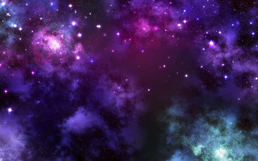 Wallpaper 4k Abstract Purple Galaxy Wallpaper