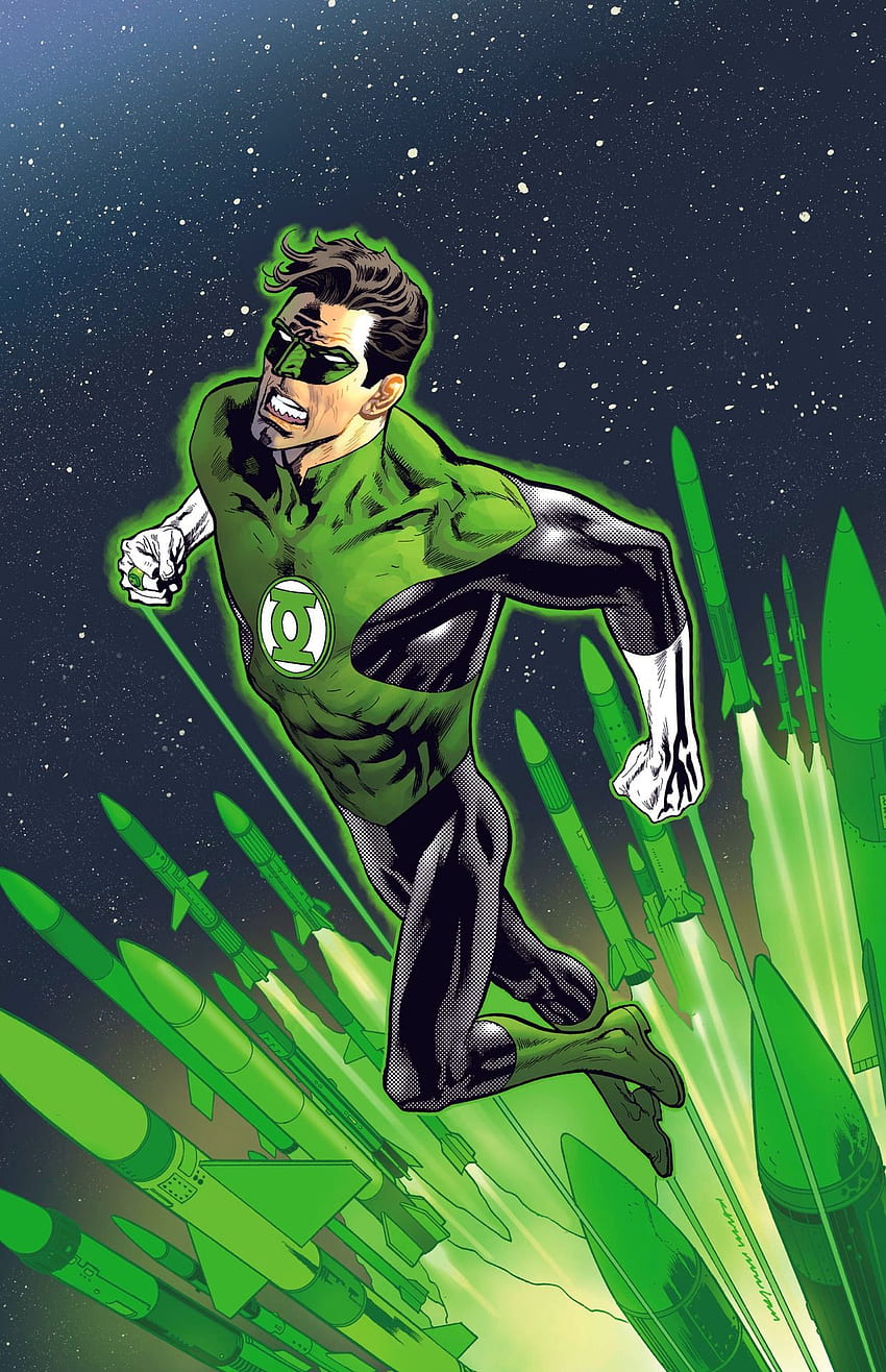 Зелен Фенер. Green lantern, Green lantern rebirth, Dc comics art, Green Lantern Hal Jordan HD тапет за телефон