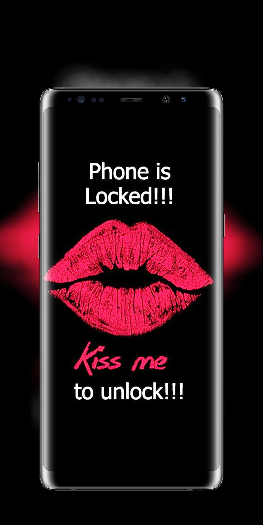 My Phone , Kiss Me To Unlock HD phone wallpaper