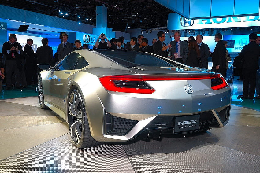 Acura NSX Concept แอคิวรา nsx แนวคิด รถยนต์ วอลล์เปเปอร์ HD