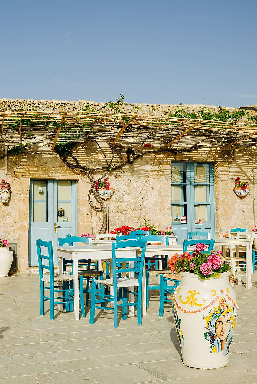 : italy, marzamemi, restaurant, greece, romantic, Rustic Country HD phone wallpaper