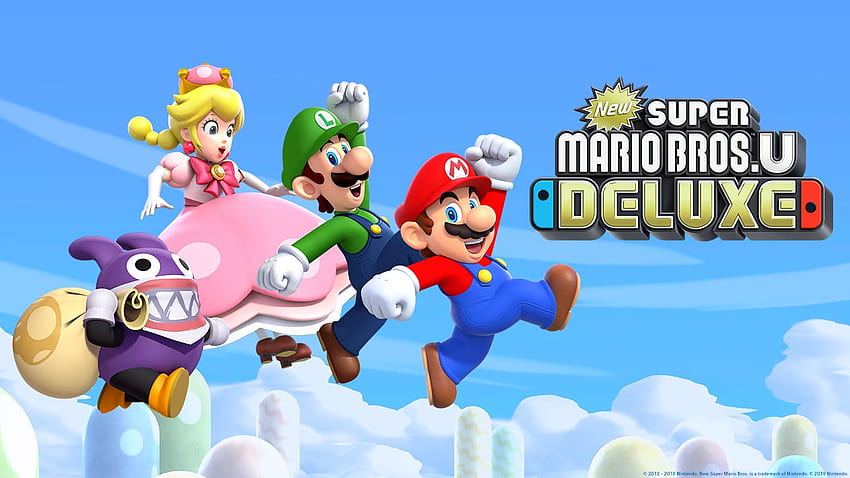 Нов Super Mario Bros U Deluxe за дома на Nintendo Switch [] за вашия мобилен телефон и таблет. Разгледайте новия Super Mario Bros U Deluxe HD тапет