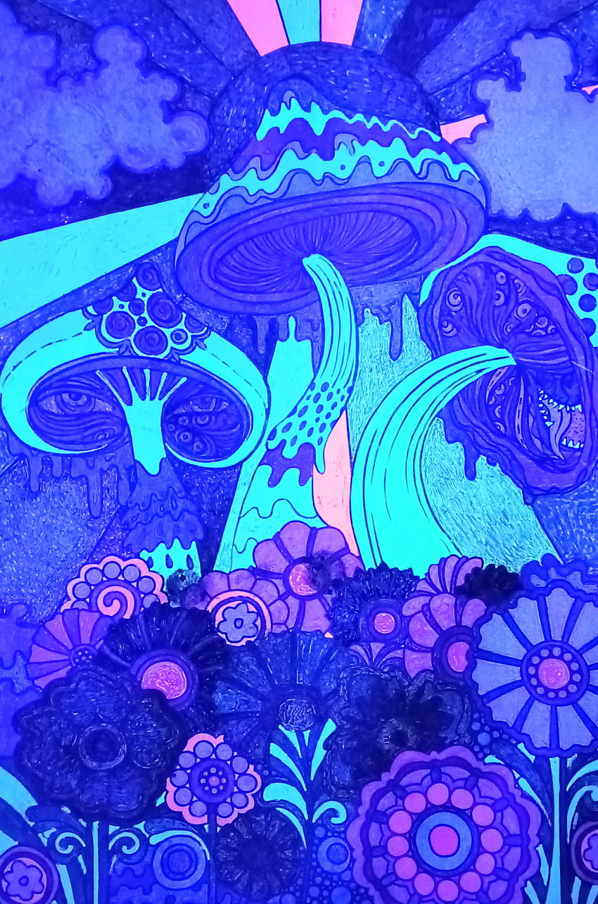 Psychedelic Mushrooms colourist fantasy psicodelia sun mushrooms  spiritual HD wallpaper  Peakpx