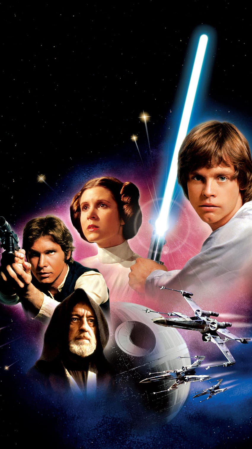 Star Wars (1977) Téléphone . Moviemania. Star wars film, Star wars episode iv, Star wars 1977 Fond d'écran de téléphone HD