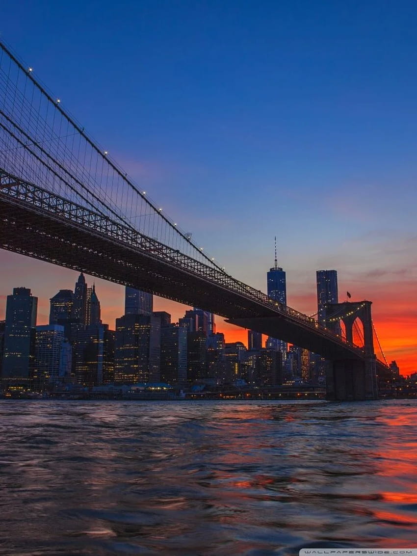Nova York, Brooklyn Bridge View ❤, Nova York iPhone Papel de parede de celular HD