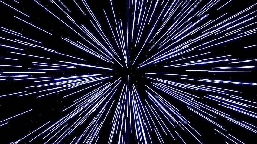3D Star Wars Jump To Lightspeed Hyperspace Star - Star Wars Warp - HD wallpaper