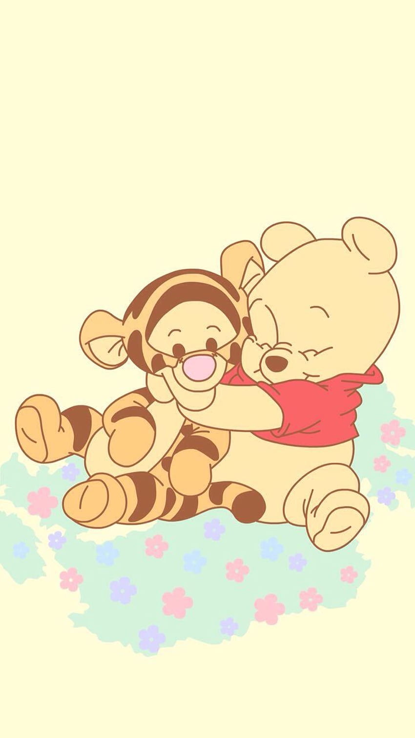 Tigrão e Ursinho Pooh. Disney fofo, desenho animado fofo, engraçado Winnie the Pooh Papel de parede de celular HD
