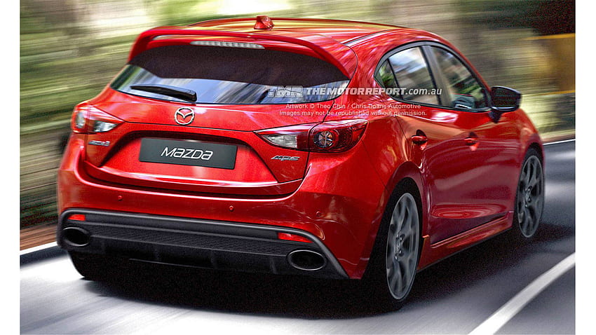 Mazda 3 Hatchback 2015 HD wallpaper
