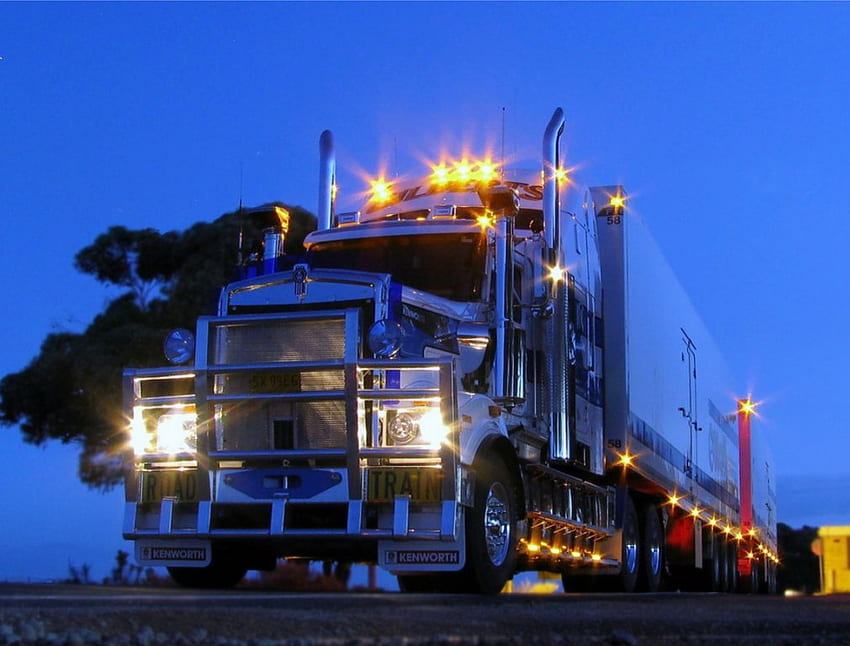 Kenworth, duża ciężarówka, półciężarówka Tapeta HD