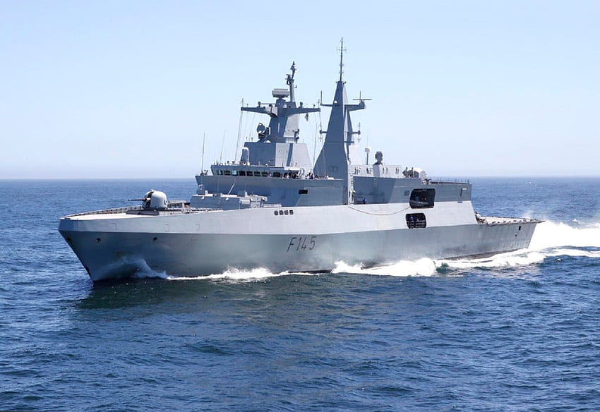 WORLD OF WARSHIPS GERMAN BUILT STEALTH FRIGATES South African Navy Amatola Class, twin Danel 35mm, super Lynx 300, vls, 32 Omkonto SAM, otobreder 76mm, 20mm Oerlikon, exocet HD wallpaper