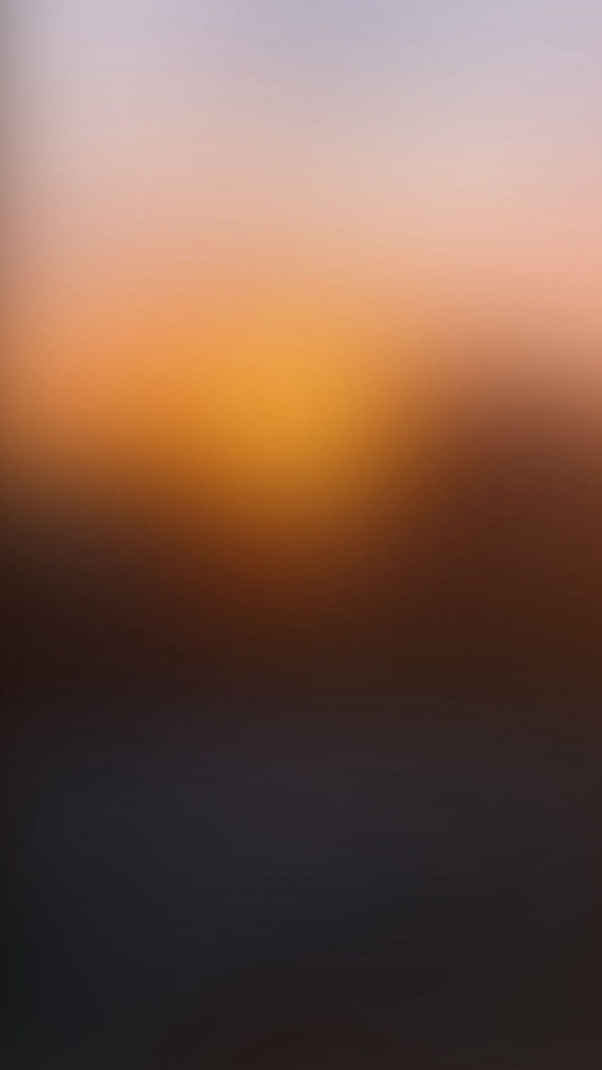 Sfocatura gradazione arancione tramonto rosso Sfondo del telefono HD