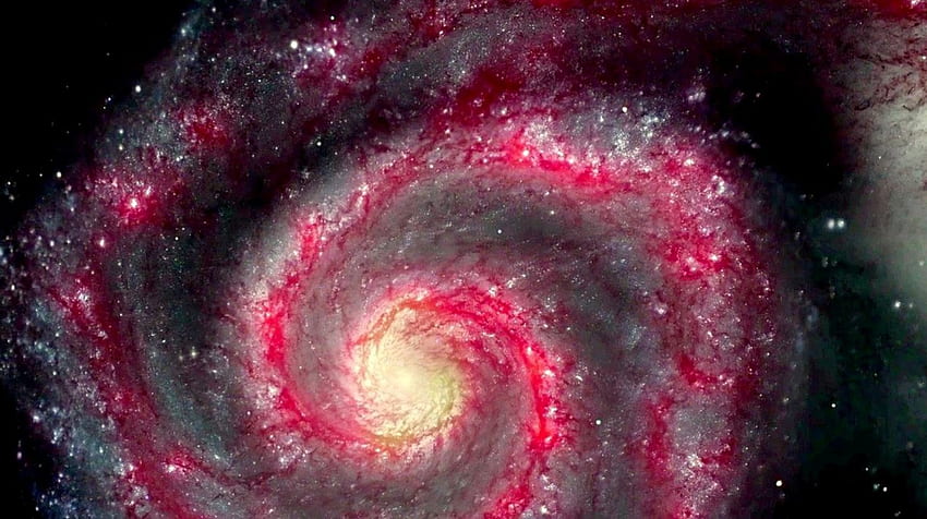 galaktyka spiralna, galaktyka, spirala, materia, ciemność Tapeta HD