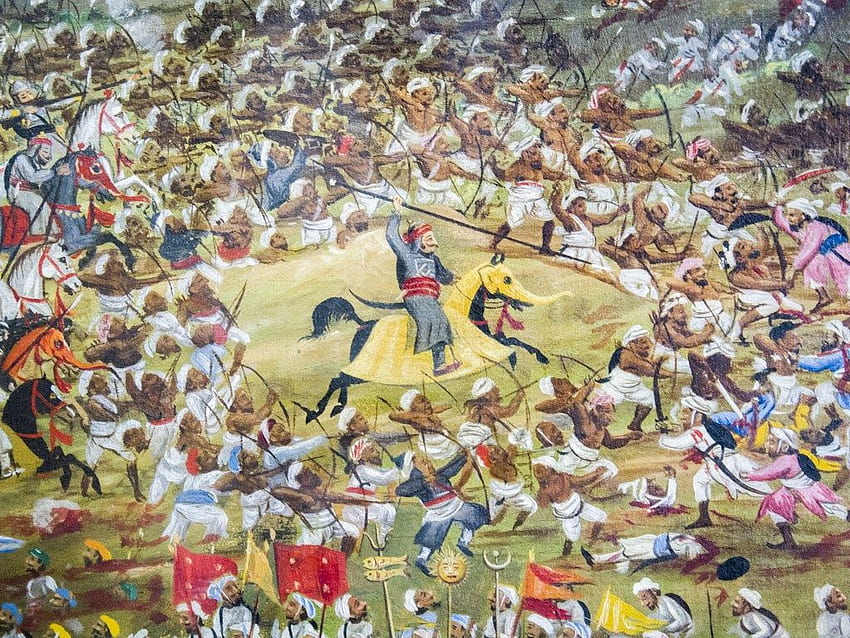 Bitwa pod Haldighati - Bitwa pod Haldighati pomiędzy Rana Pratap, Maharana Pratap Tapeta HD