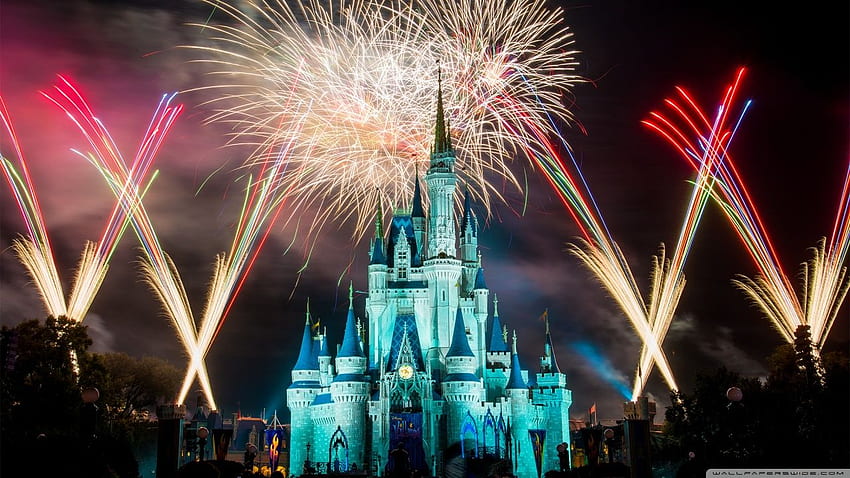 Magic Kingdom Fireworks ❤ for, Walt Disney World HD wallpaper