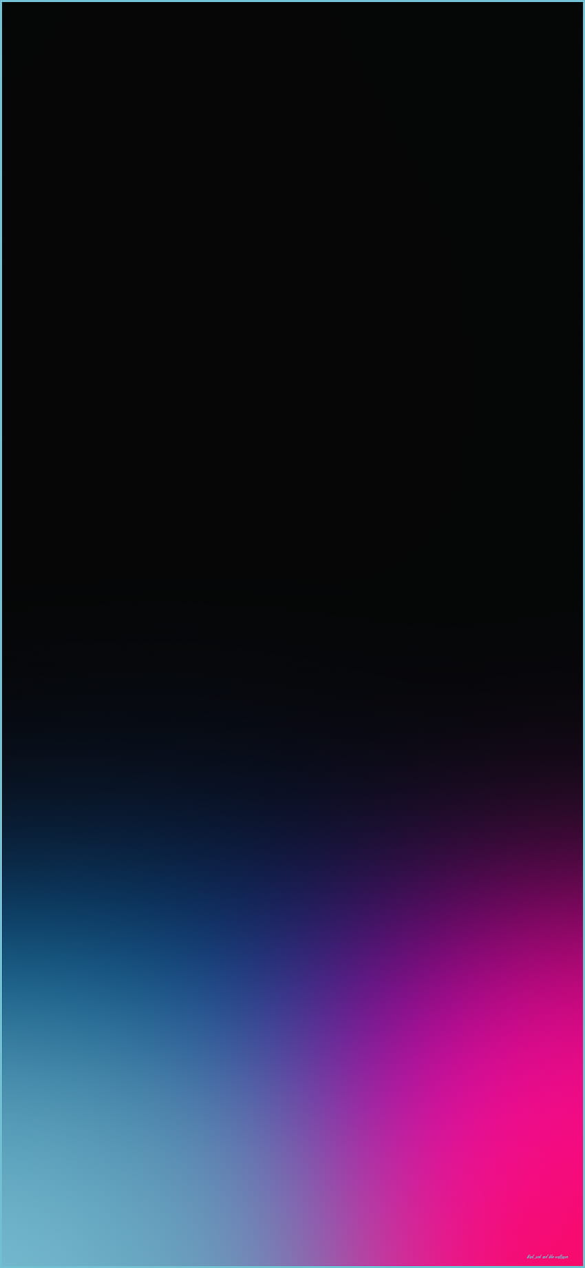 Pink Blue True Black Gradient iPhone Ar11 - True - Black Pink And Blue วอลล์เปเปอร์โทรศัพท์ HD