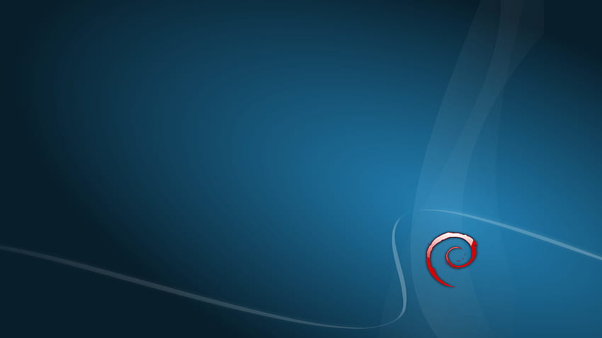 Debian 青、Linux 青 高画質の壁紙