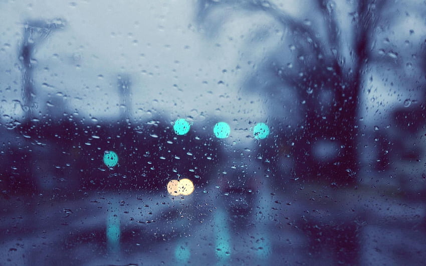 Regen, Tropfen, Blendung, Verschiedenes, Sonstiges, Glas HD-Hintergrundbild
