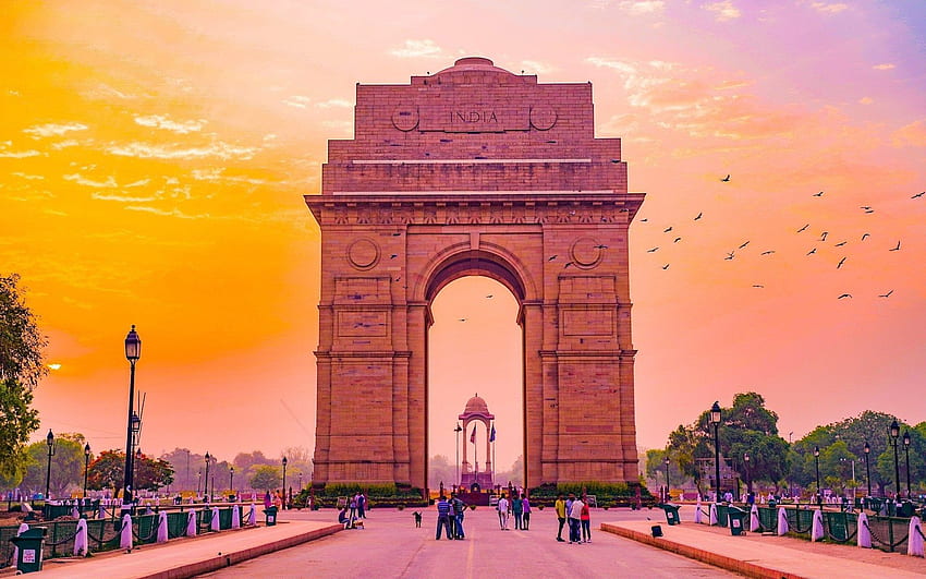 Puerta de la India - Nueva Delhi [] :, Puerta de la India fondo de pantalla
