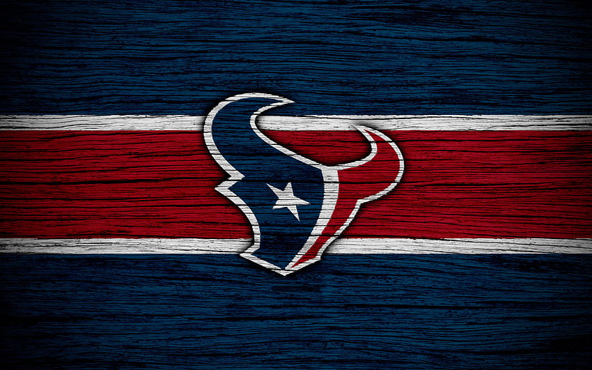 Houston Texans, NFL, , wooden texture, Houston Texas HD wallpaper