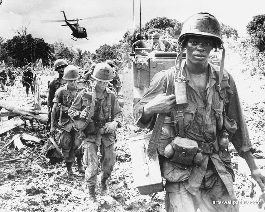 สงครามเวียดนาม – 1 พฤศจิกายน 2498 – 30 เมษายน 2518 ทหารผ่านศึกเวียดนาม วอลล์เปเปอร์ HD