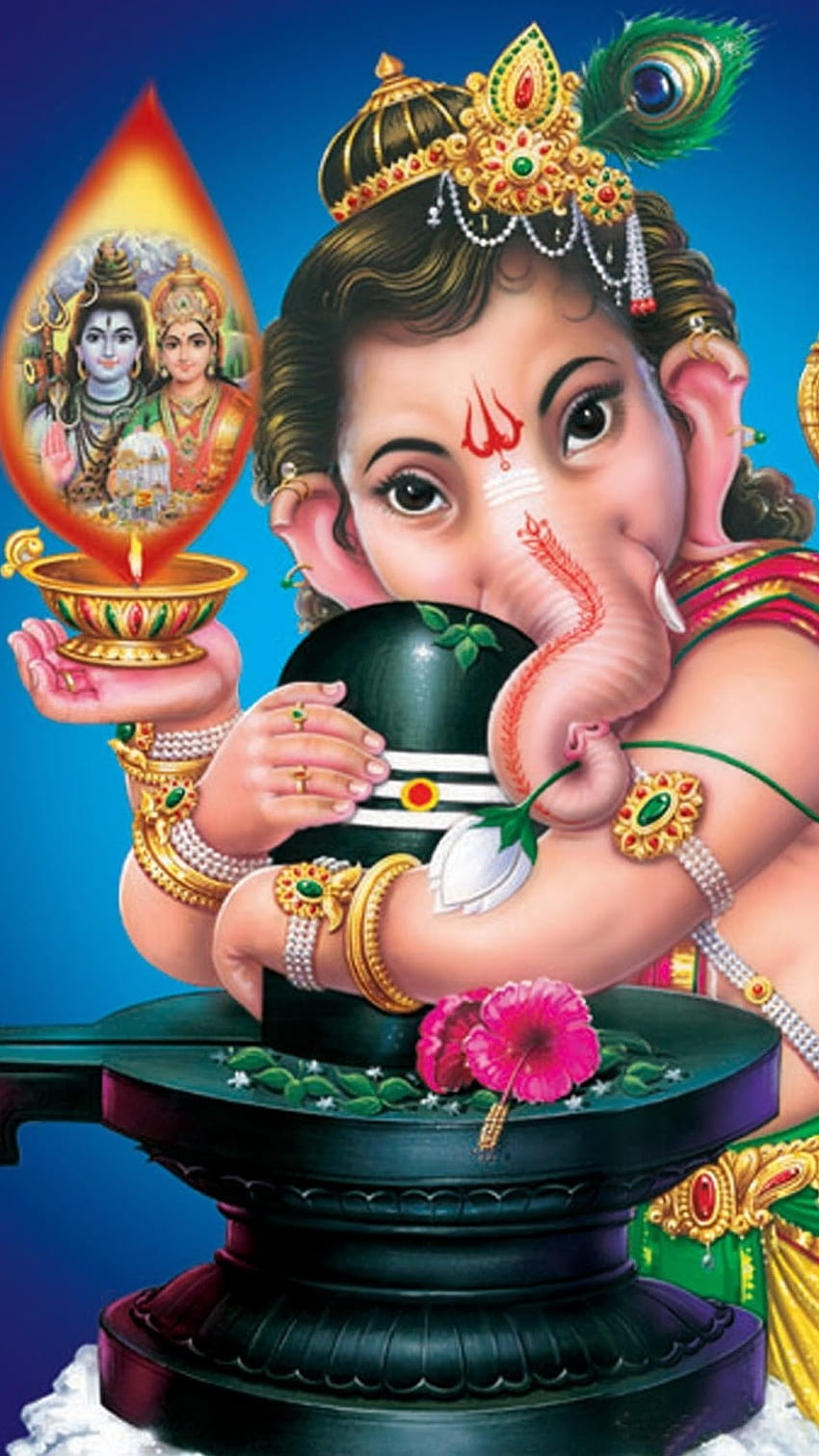 Ganesh, Lord HD phone wallpaper
