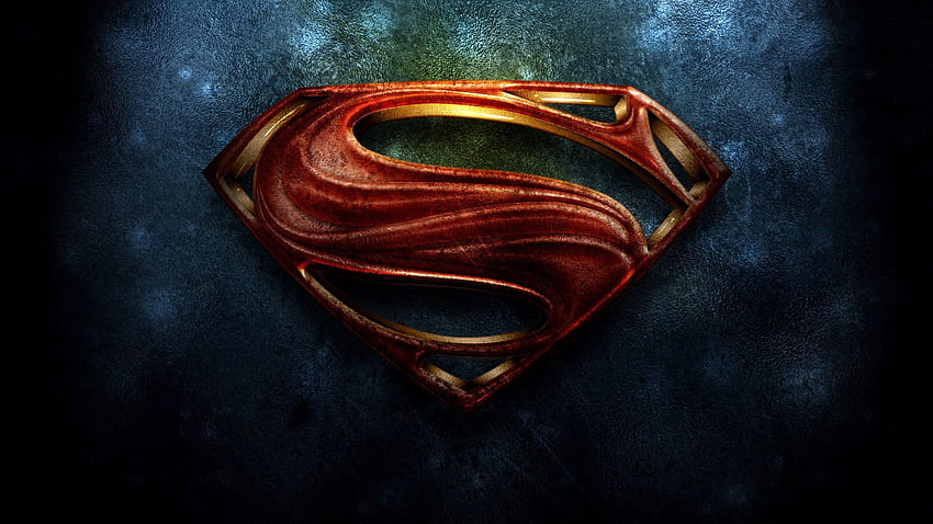 Logo Superman The Man of Steel 2013 [] na telefon komórkowy i tablet. Poznaj logo Człowieka ze stali . Superman, Czarny Superman Tapeta HD