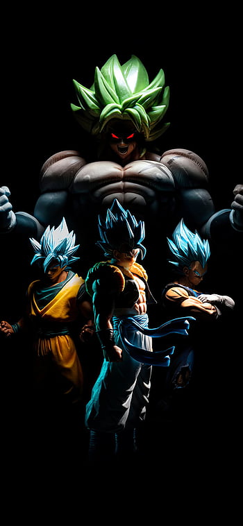 Vegito Wallpaper 4K, Dragon Ball Z, Neon, AMOLED