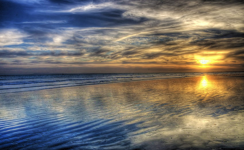 Reflexão-R, horizonte, ótimo, areia, grafia, cores, nascer do sol, beleza, bom, praia, cenário, reflexão, incrível, água, sol, oceano, pôr do sol, mar, paisagem, r, lindo, bonito, legal, vista, nuvens, natureza, céu, adorável papel de parede HD