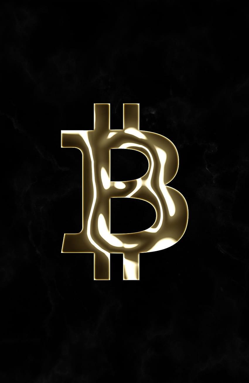 Logo, Bitcoin, Astratto, - Bitcoin Sfondo del telefono HD