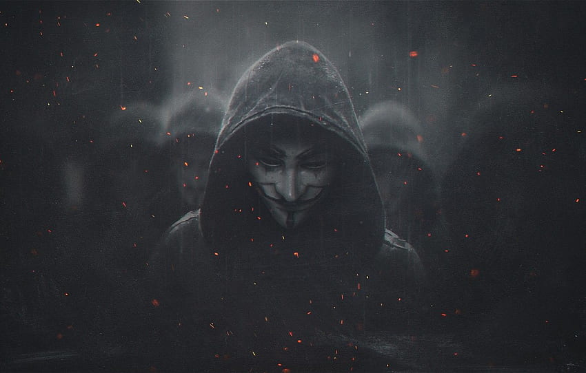 Kunst, Legion, Anonym, Guy Fawkes, Wachhunde, Guy Fawkes HD-Hintergrundbild