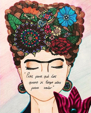The Illustrai: How to Use a Limited Color Palette. Flower quotes, Die  quotes, Frida kahlo quotes, Frida Kahlo Frases HD phone wallpaper | Pxfuel