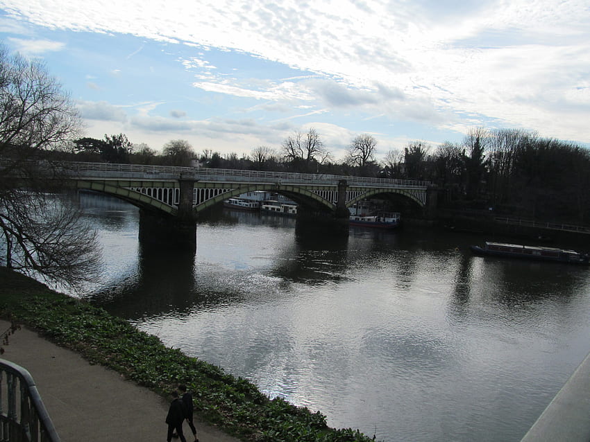Richmond Rail Bridge, Bridges, Crossings, Thames, Architecture, Rivers HD wallpaper