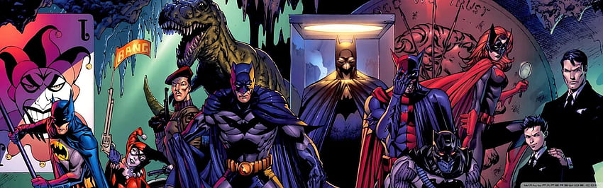 Batman Harley Quinn ❤ para Ultra TV, Superhero Dual Screen papel de parede HD