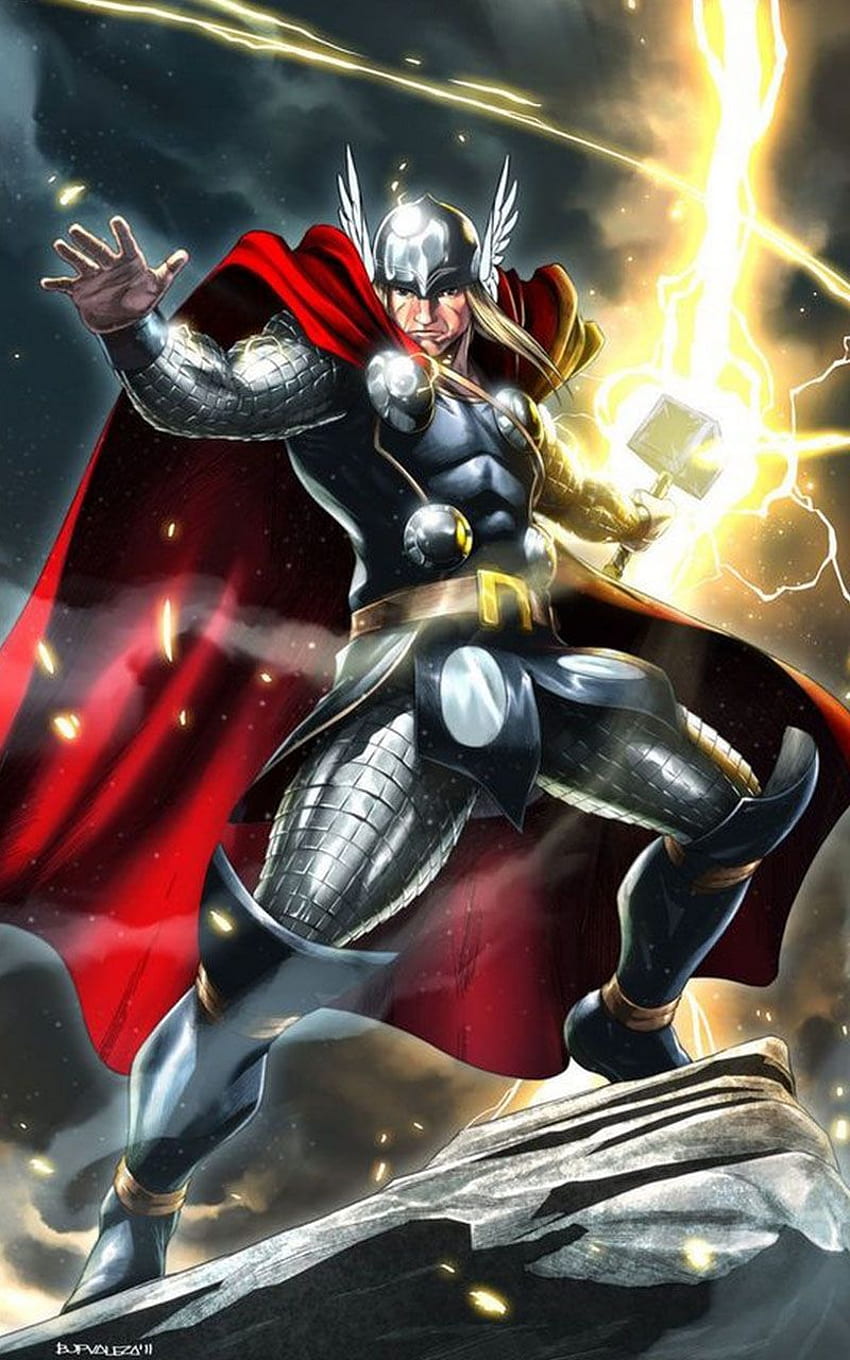 thor . Thor comic art, Thor comic, Thor HD phone wallpaper