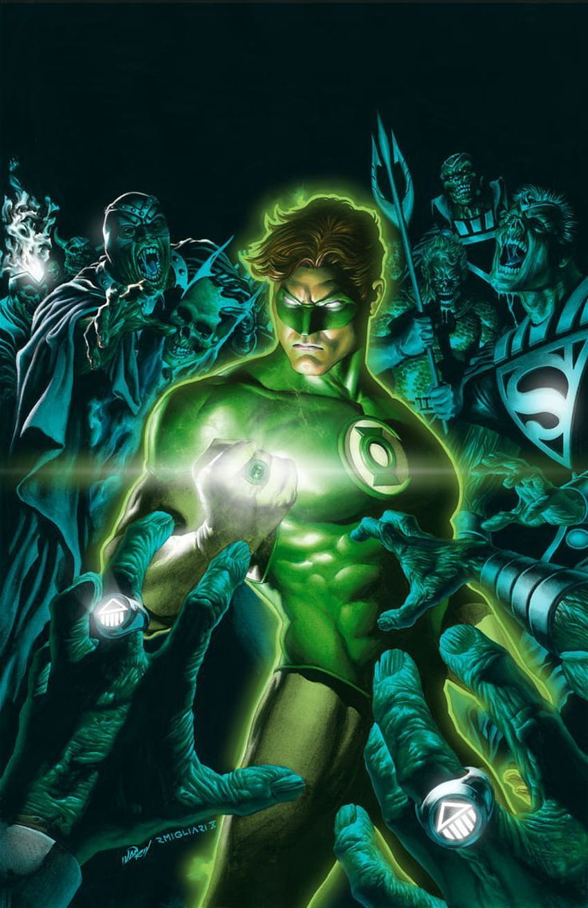 Green Lantern (Hal Jordan) DC'deki en sevdiğim Kahraman. Green Lantern, Green Lantern En Kara Gece HD telefon duvar kağıdı