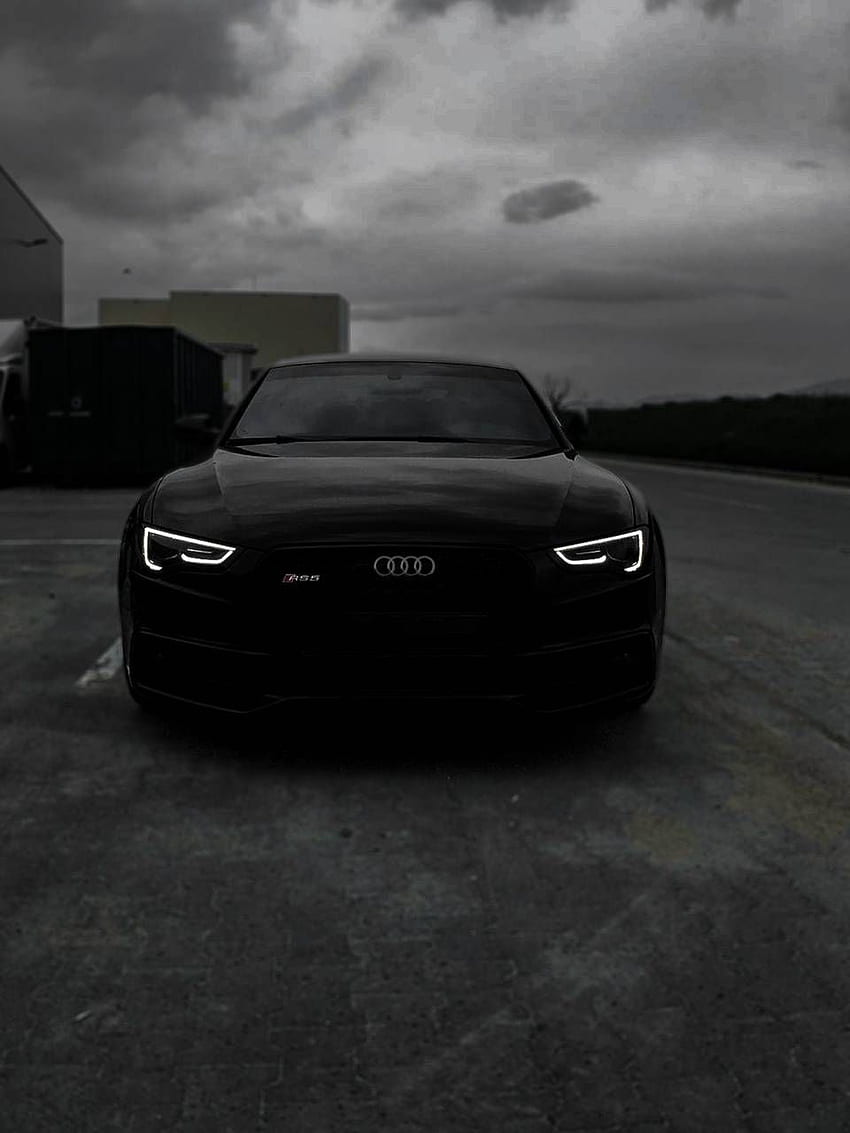 Audi A5 Czarne, Ciemne Audi Tapeta na telefon HD