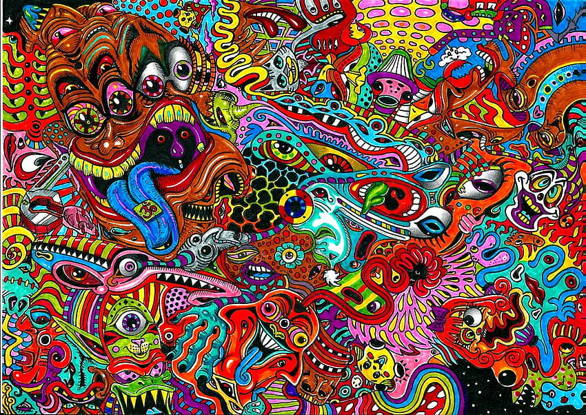 psychedelic art tumblr trippy psychedelic art black and white erykah [] for your , Mobile & Tablet. Explore Crazy Trippy . Awesome Trippy , Amazing Trippy HD wallpaper