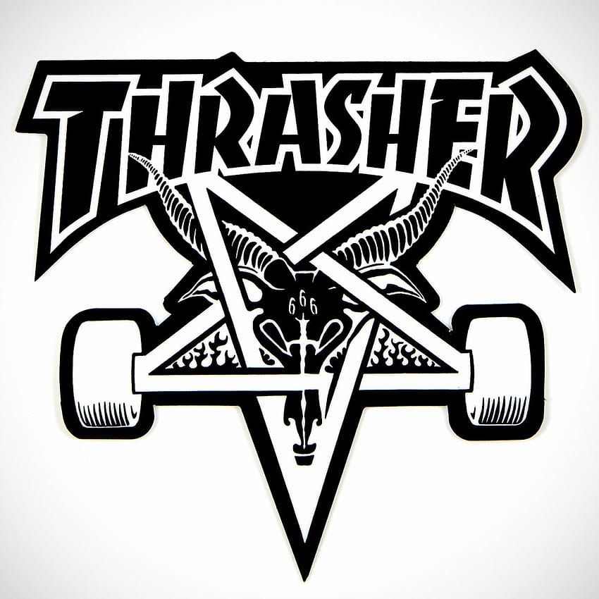 Skateboarding Logo Best Of Thrasher Logo HD phone wallpaper
