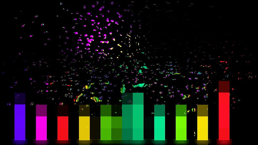 Equalizer Music Visualizer (test5) AUDIO 3D Graphic Wave Equalizer - YouTube HD-Hintergrundbild