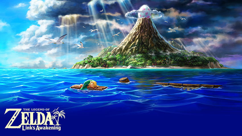 La leyenda de Zelda: El despertar de Link - fondo de pantalla