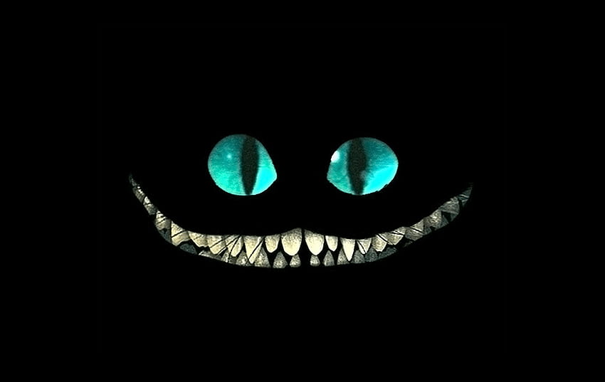 Kot z Cheshire, uśmiechnięty kot Tapeta HD