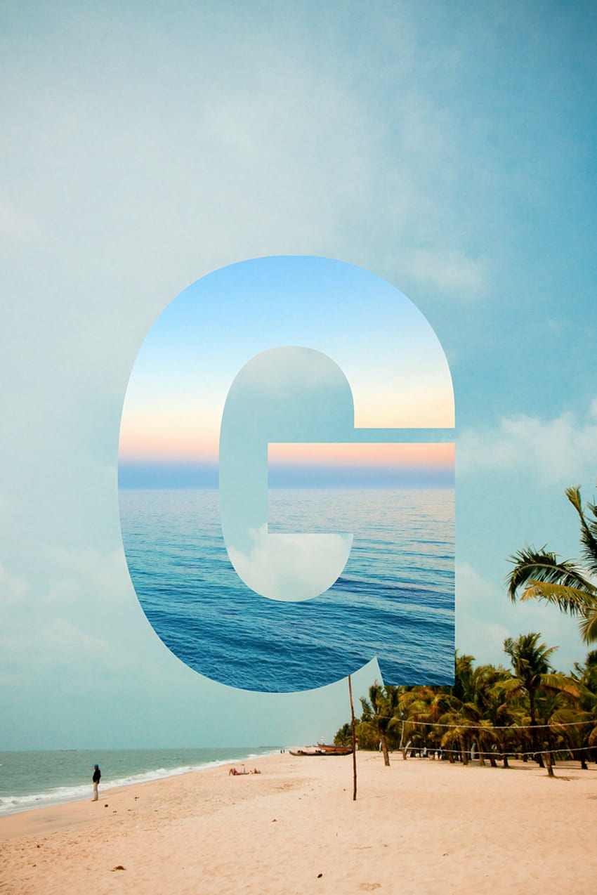 letter g , designed by me using canva. Cute HD phone wallpaper