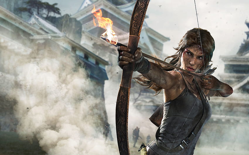 Jays Rhetoric Arcade Please Insert Your, Tomb Raider 2013 HD wallpaper