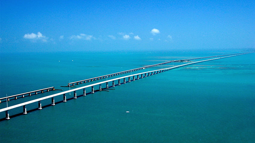 Florida Keys Bridge HD wallpaper