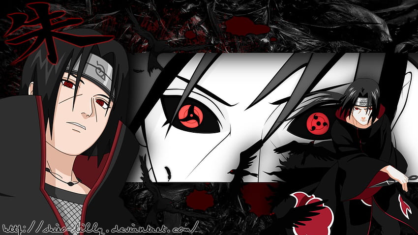 Itachi Black And Red - Anime, Itachi Dark HD wallpaper | Pxfuel