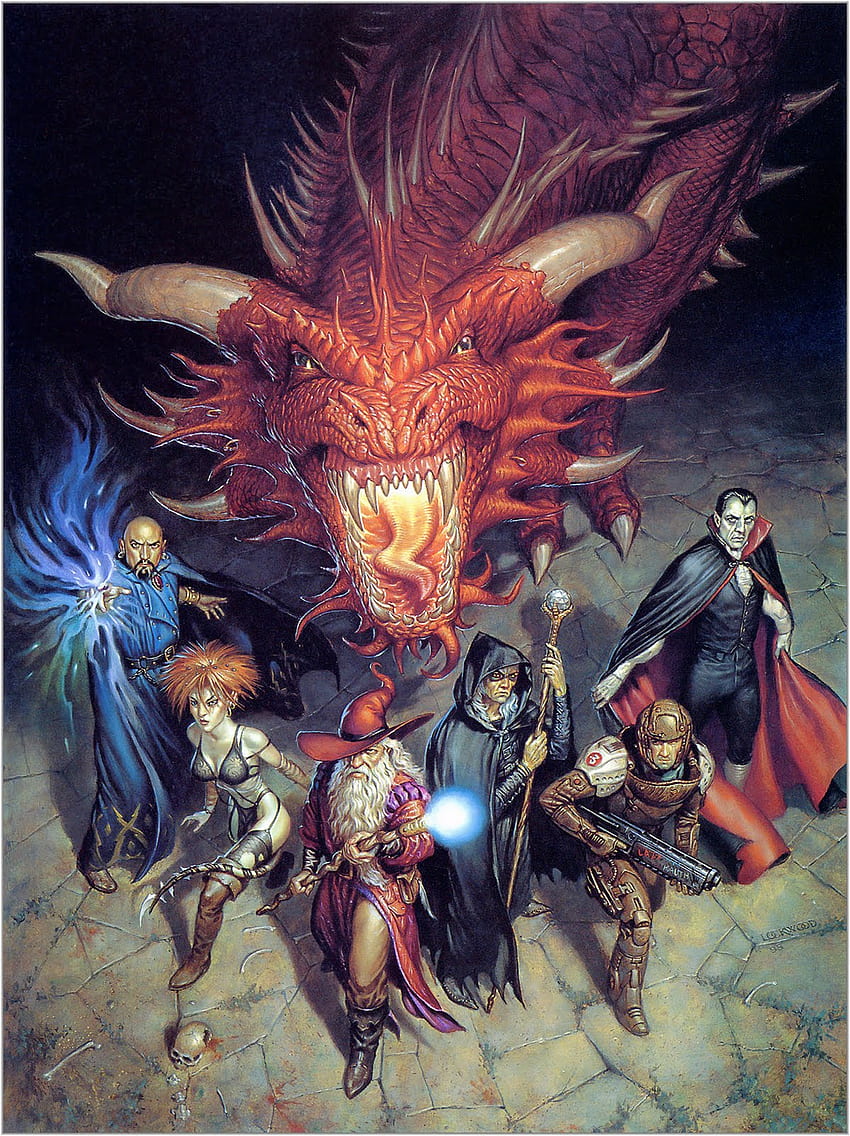 Dungeons and Dragons, DnD HD phone wallpaper