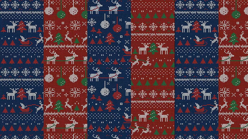 I created a couple of Holiday Zoom Background for a Ugly Zoom Background Competition at Work. Here's the second Ugly Sweater Background: zoombackground, Ugly Christmas Sweater HD wallpaper